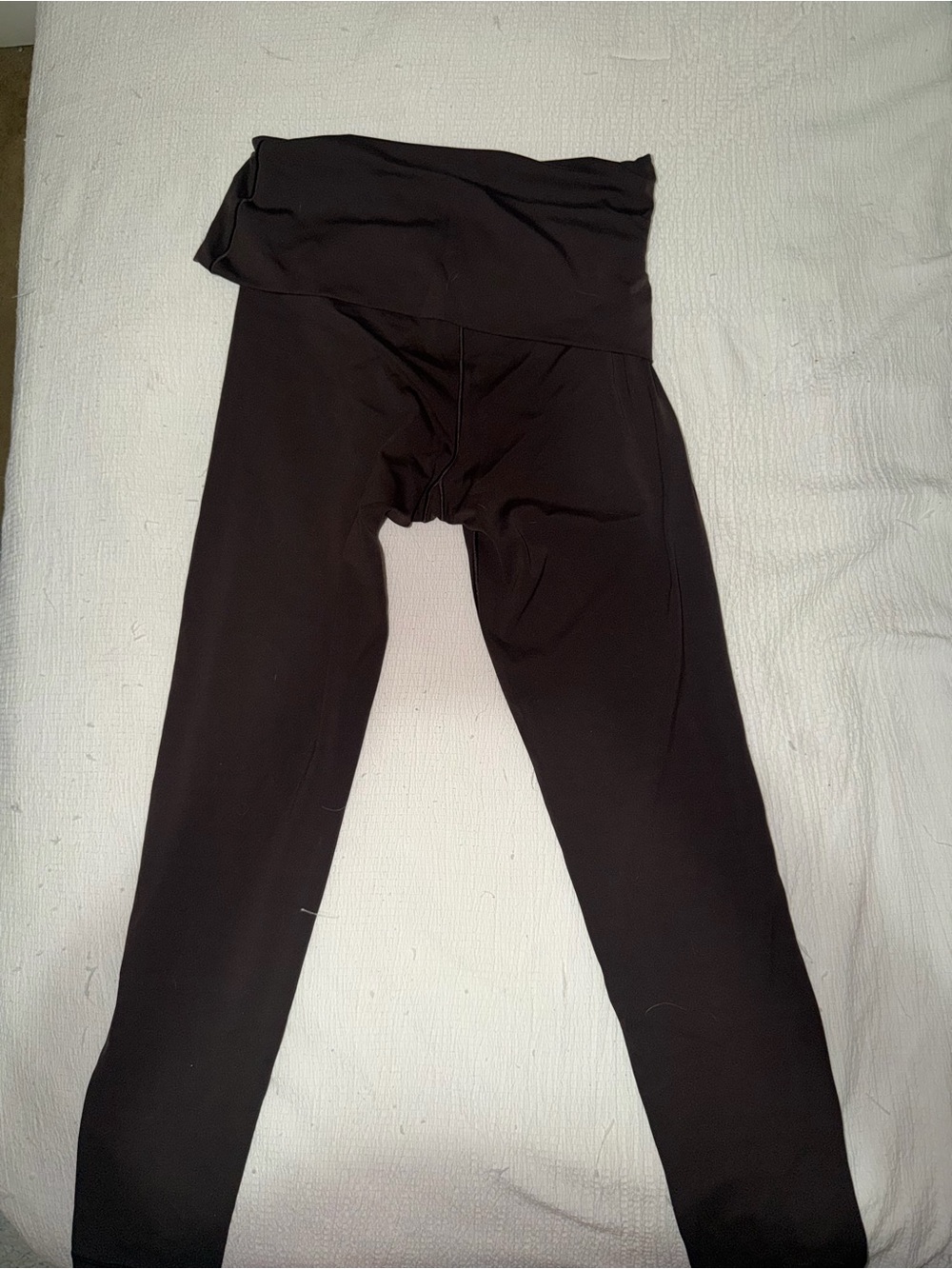 aerie brown Fold-Over Waist Leggings for Women